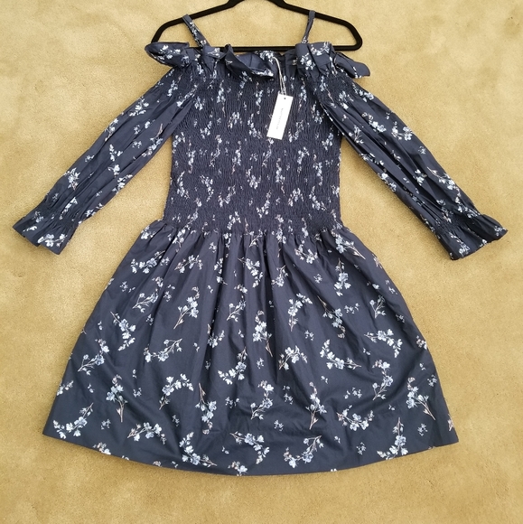 Rebecca Taylor Francine Off Shoulder Dress - Picture 3 of 4